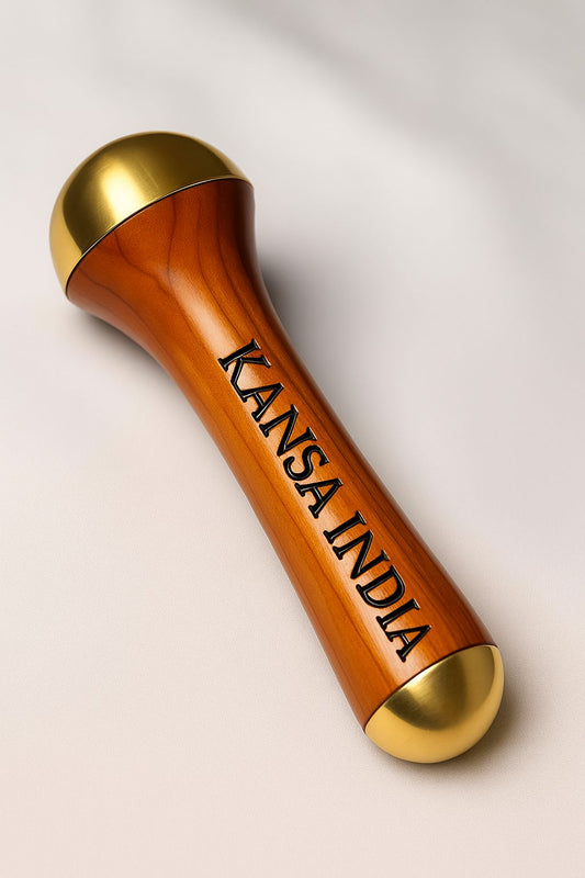Kansa Dual Wand (Face & Foot Massager)